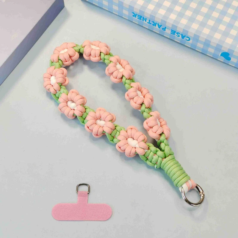 Florales Muster Dekorativer Schlüsselanhänger Halter Karnz