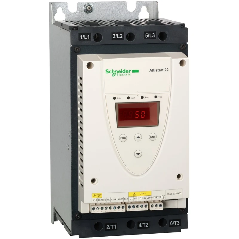 Schneider ATS22D88Q Altistart 22 Soft Starter 88A 400-440V 45kW Internal Bypass