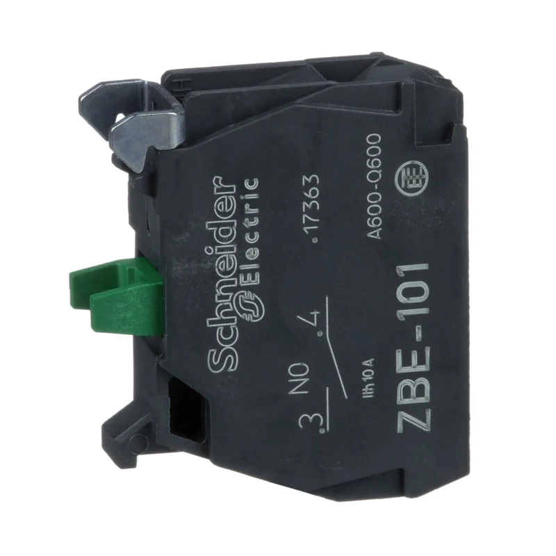 Schneider ZBE101 Harmony XB4 XB5 Contact Block 1NO Screw Clamp
