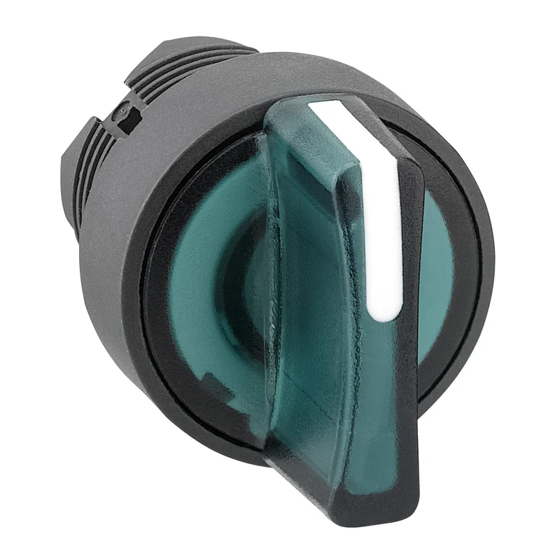 Schneider ZB5AK1333 XB5 Green Illuminated Selector Switch Head 22mm 3-Position