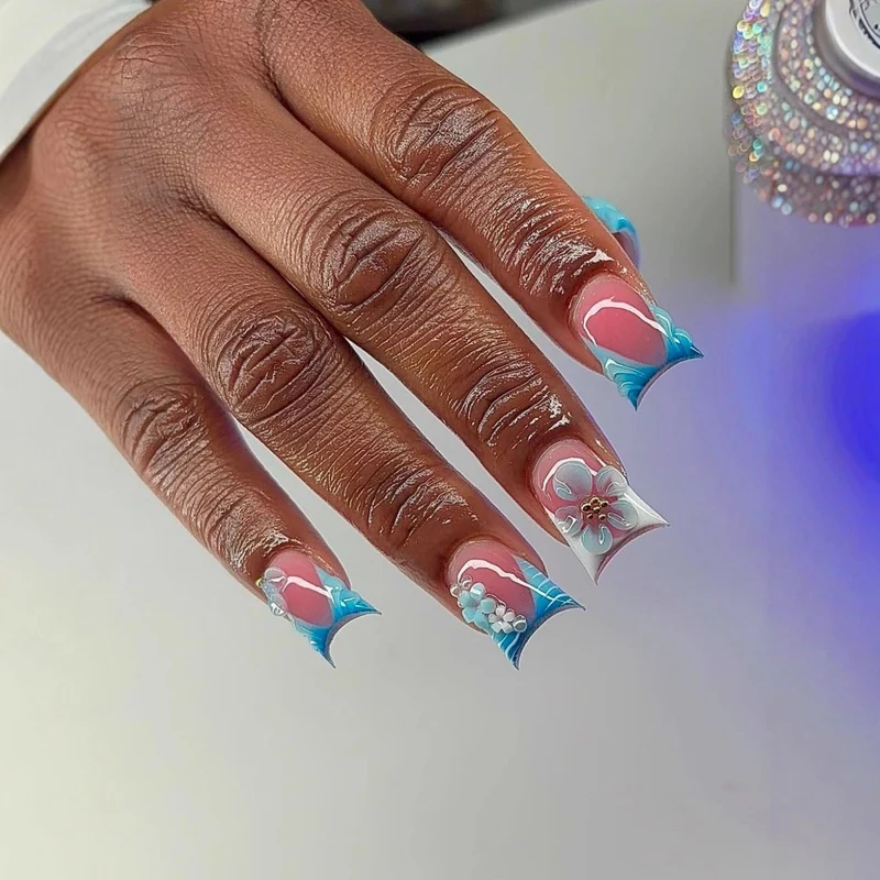 Künstlerische florale Nagelverbesserungen Karnz 1789447218