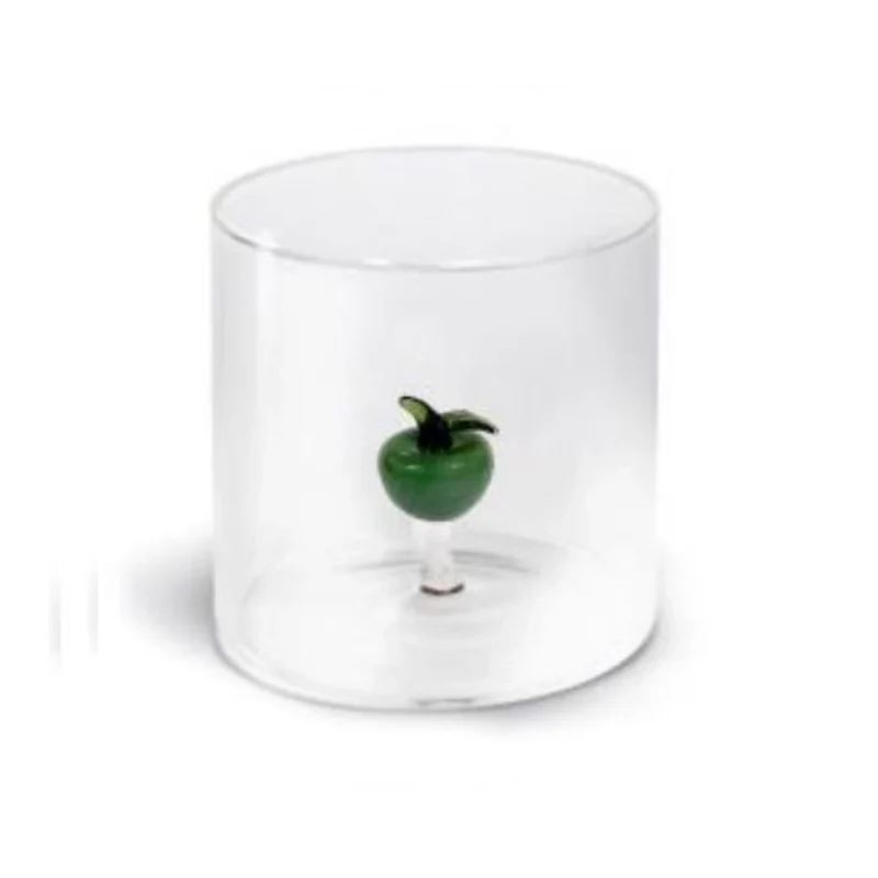 Glas aus Borosilikat 250ml Apfel