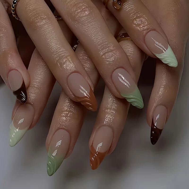 Künstlerische Gradient Nagelverbesserungen Karnz