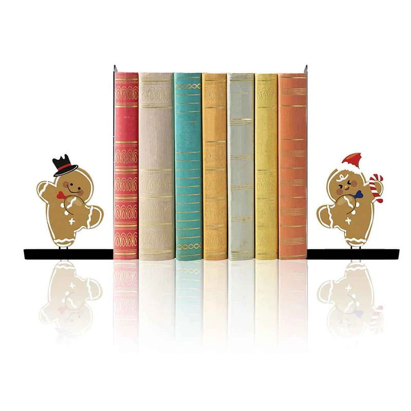 Lebkuchen-Themen-Bücherstützen