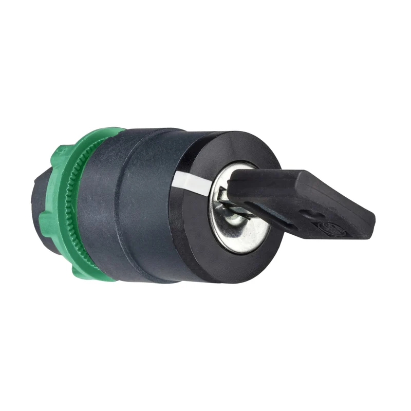 Schneider ZB5AG4 Harmony XB5 Key Selector Switch Head 22mm 2-Pos Ronis 455