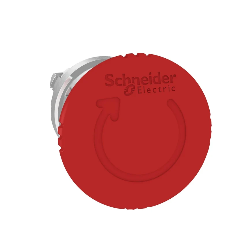 Schneider ZB4BS844 Harmony XB4 Red Ø40 Emergency Stop Push-Button Head 22mm