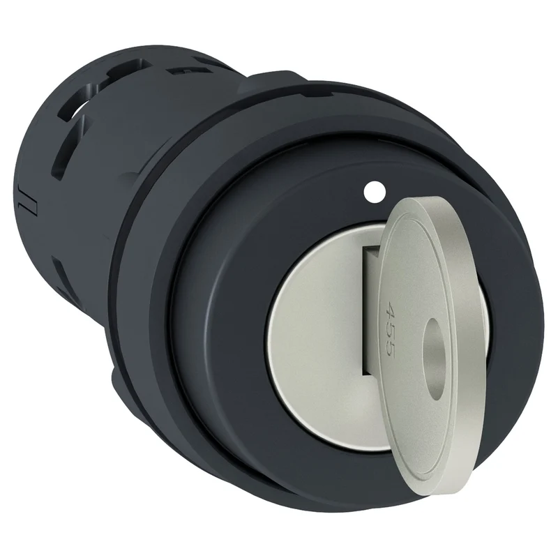 Schneider XB7NG21 Harmony XB7 Key Selector Switch 22mm 2-Position 1NO Ronis 455