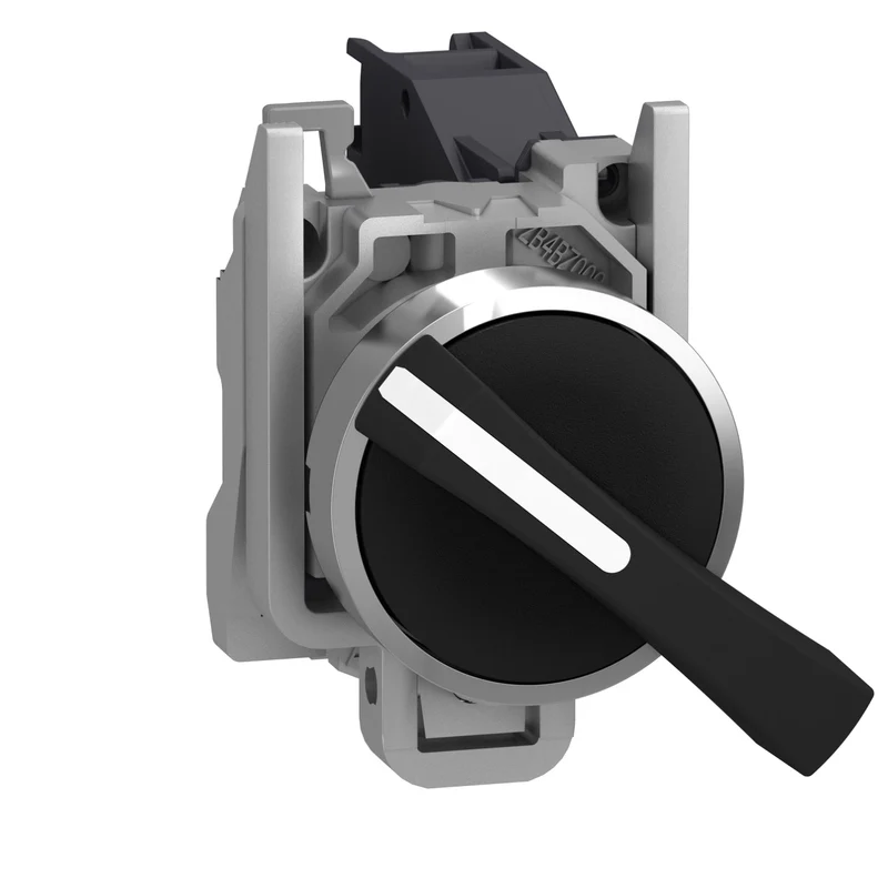 Schneider XB4BJ21 Harmony XB4 Black Selector Switch 2-Pos 1NO 600V