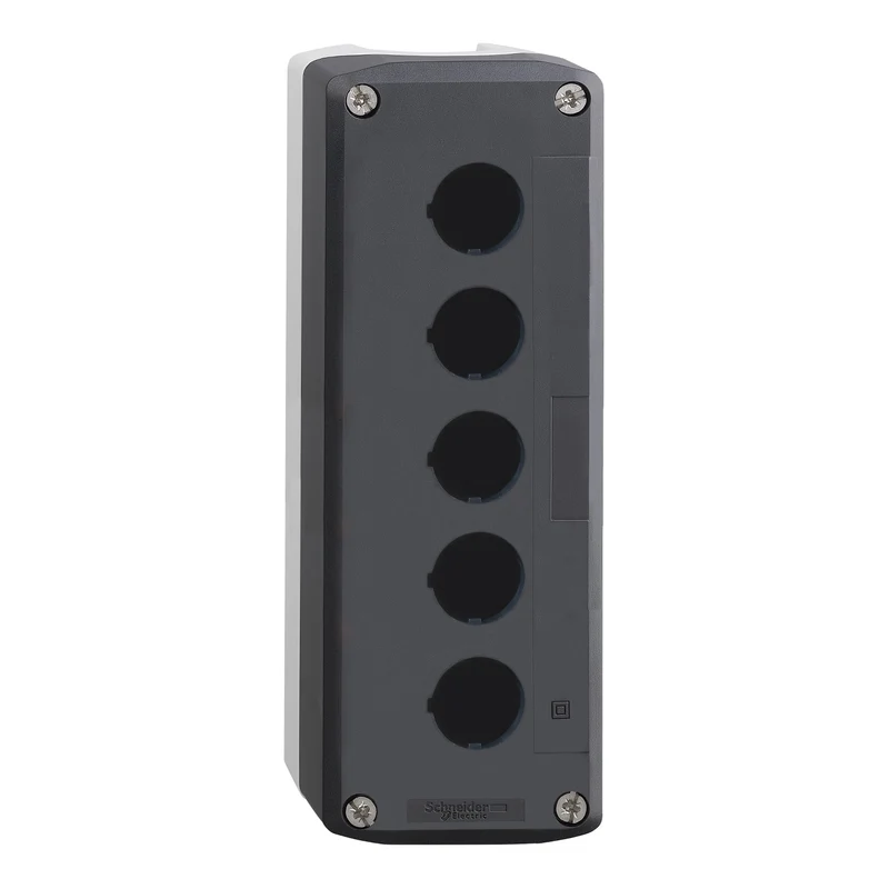 Schneider XALD05 Electric XALD05 Harmony XALD Empty Enclosure 5 Cut-Outs IP66