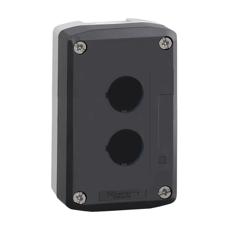Schneider XALD02 Harmony XAL Empty Enclosure 2-Gang