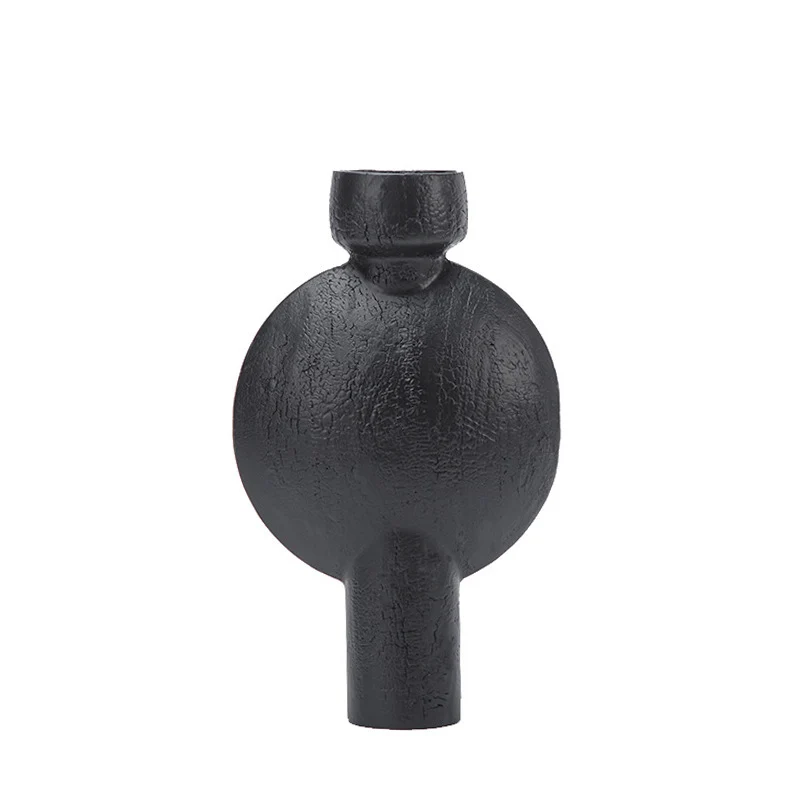 Texturiertes abstraktes dekoratives Vase
