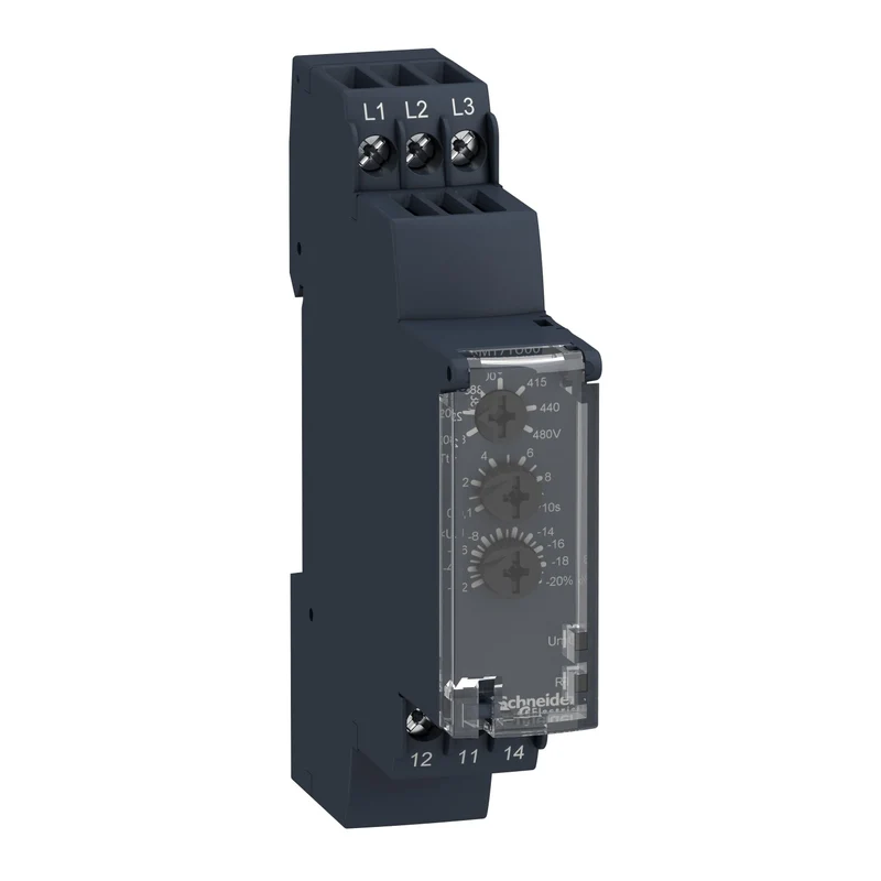 Schneider RM17TU00 Harmony 3-Phase Monitoring Relay 380-480V