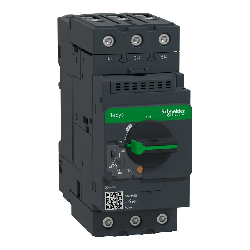 Schneider GV3P40 TeSys GV3 Motor Circuit Breaker 30-40A 3P 18.5kW
