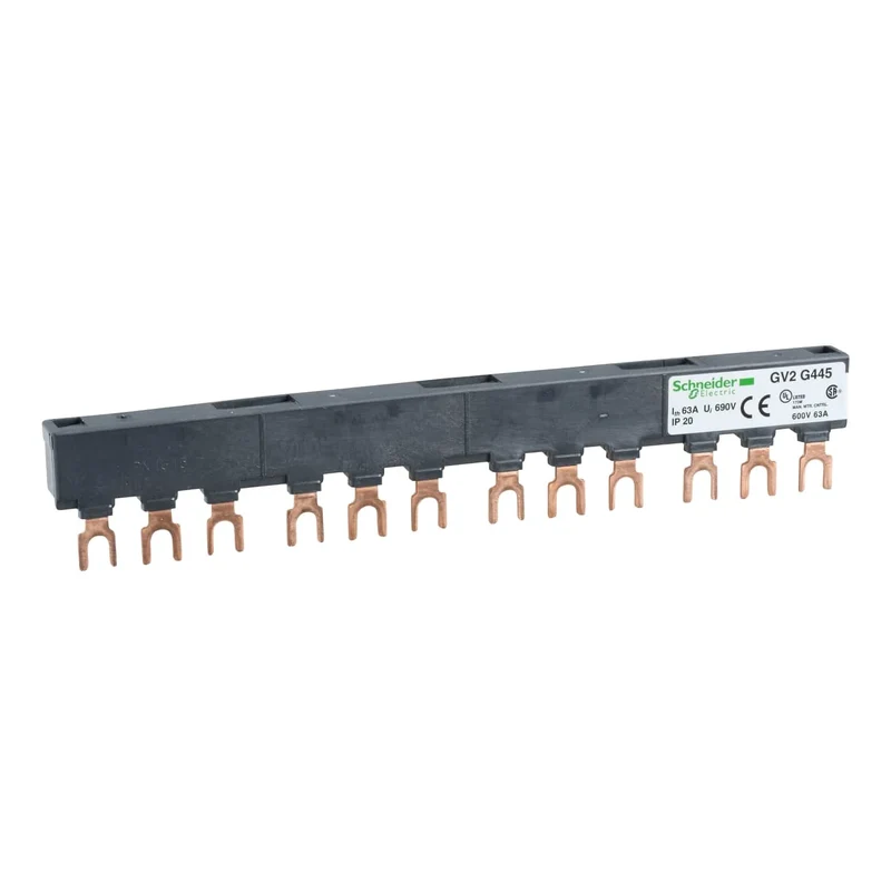 Schneider GV2G445 Linergy FT Comb Busbar 63A 4-Way 45mm TeSys Accessory