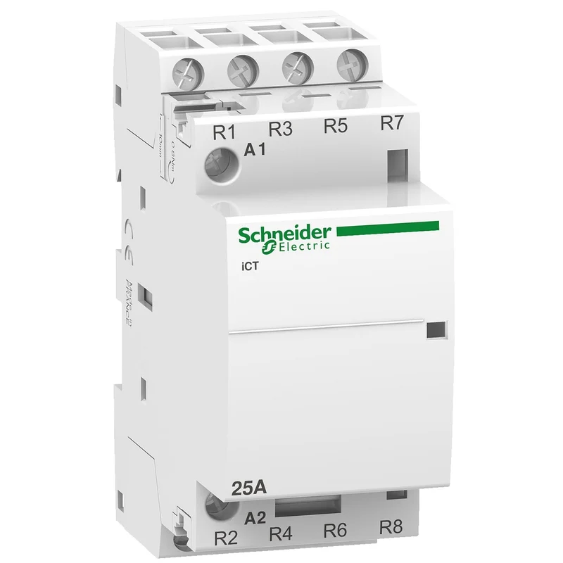 Schneider A9C20837 Acti9 iCT Contactor 4NC 25A 220-240V 50Hz