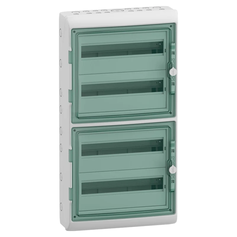 Schneider 13987 Kaedra - for modular device - 4 x 18 modules - 2 terminal blocks
