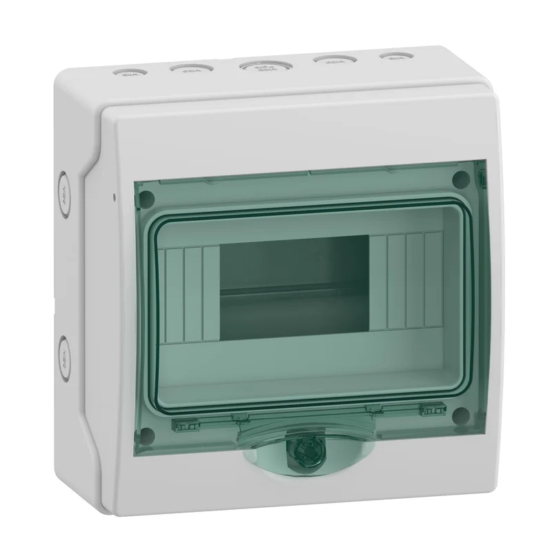 Schneider 13978 Mini Kaedra Mureva Enclosure 1x8 Modules IP65 IK09