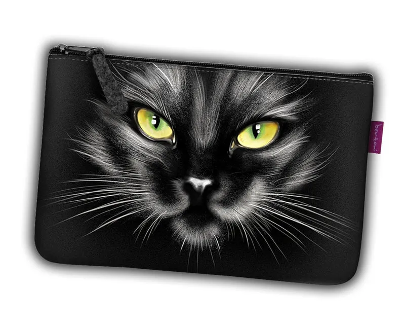 Taschenorganizer aus Filz Kulturbeutel mit Reißverschluss Kosmetiktasche für Make-Up Organizer Nero