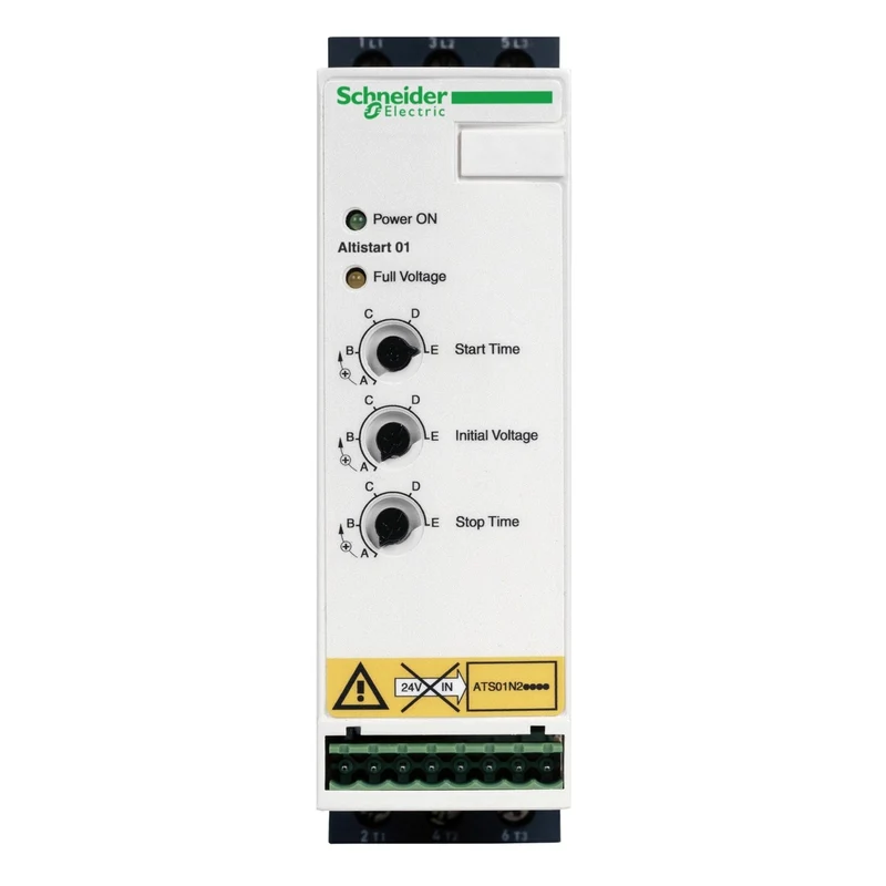Schneider ATS01N222QN Altistart 01 Soft Starter 22A 380-415V 11kW DIN Rail