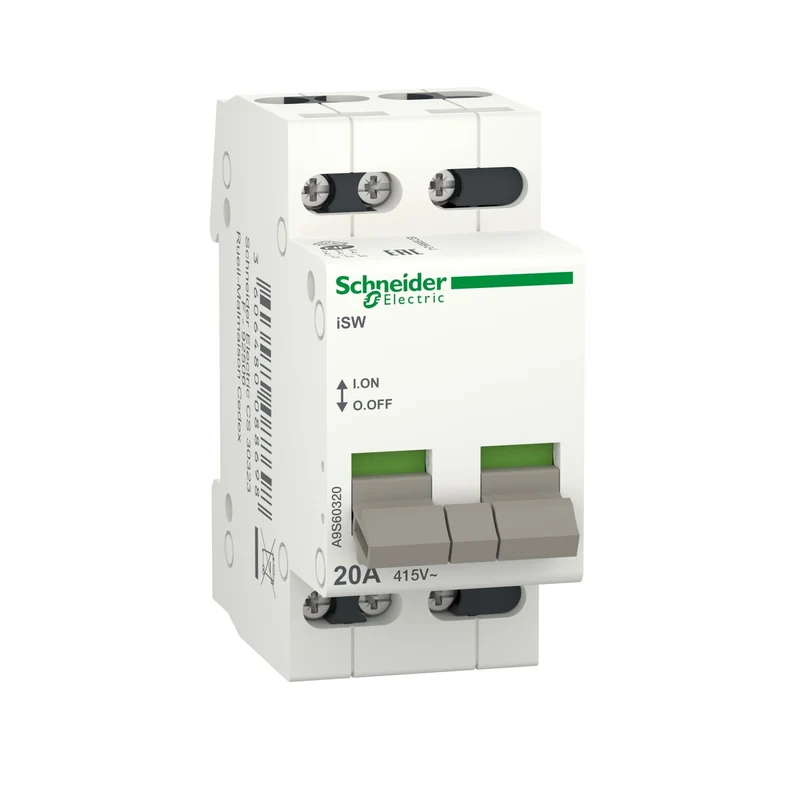 Schneider A9S60320 Acti9 iSW Switch-Disconnector 3P 20A 415V