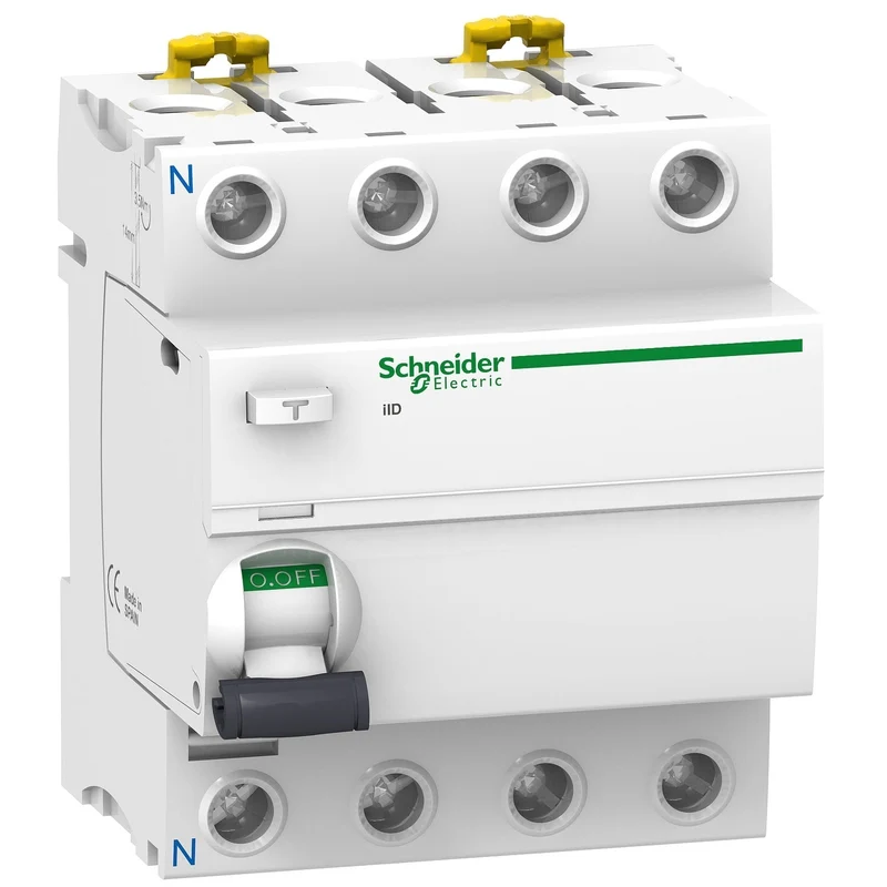 Schneider A9R21440 Acti9 iID RCCB 4P 40A 30mA Type A