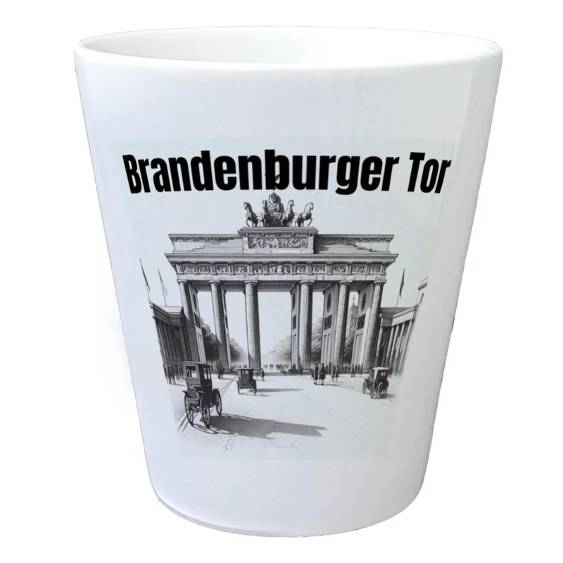 Berlin Souvenir Brandenburger Tor Blumentopf