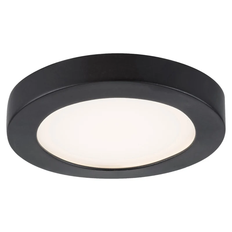 Rabalux Anbauleuchte, 3W LED, 220lm, IP44, schwarz, Coco