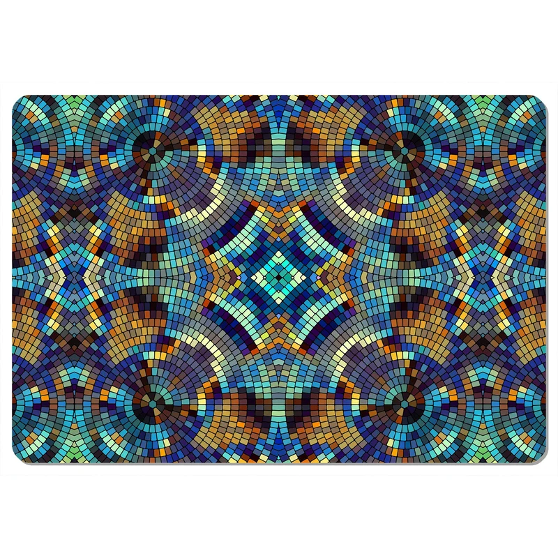 Tisch- oder Schreibtischunterlage, dekorativ, aus Filz, 29x42 cm, Barcelona, Bertoni