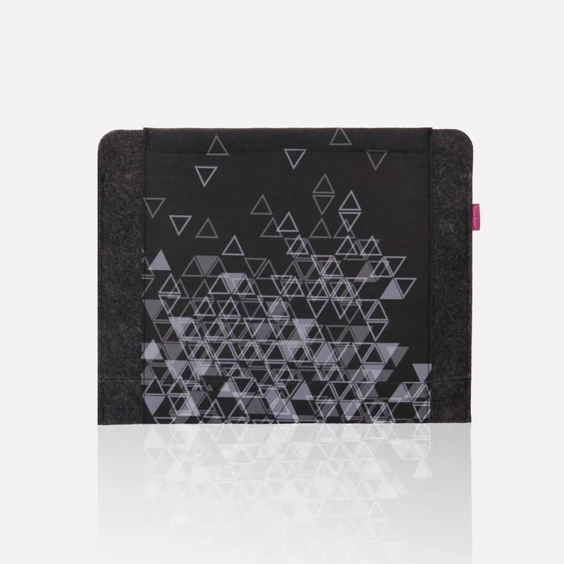 Laptop Sleeve Tasche für Notebook Notebookhülle Notebooktasche Filzhülle Filztasche 15" Triangle