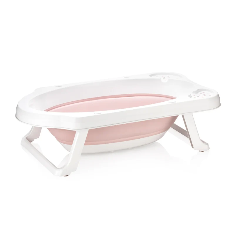 Faltbare Babybadewanne Maja Keeeper Rosa/Weiß 1064758100000