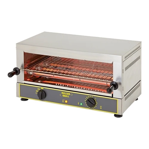 Kvarčni salamander žar | Roller Grill | 6 grelnih elementov | 2.700 W | Delovna površina 53 x 32,5 cm