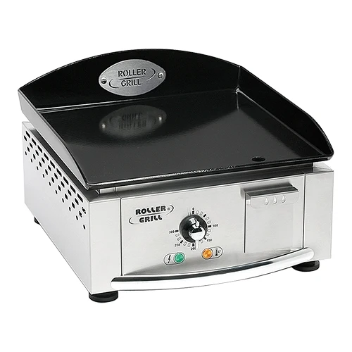Električna gladka žar plošča | Roller Grill | Emajlirana plošča | 3000 W | 39 x 38 cm