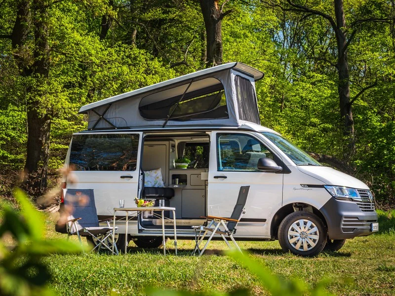 Schlafdach ULTRAFLACH für VW T6.1, T6, T5 Kurzer Radstand