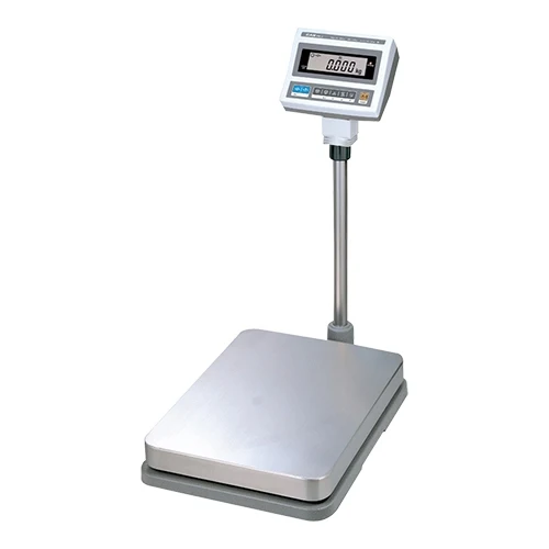 Digitalna platformna tehtnica 150 kg | CAS | Tehtalna ploščad iz nerjavnega jekla 36 x 46 cm | Funkcija tare