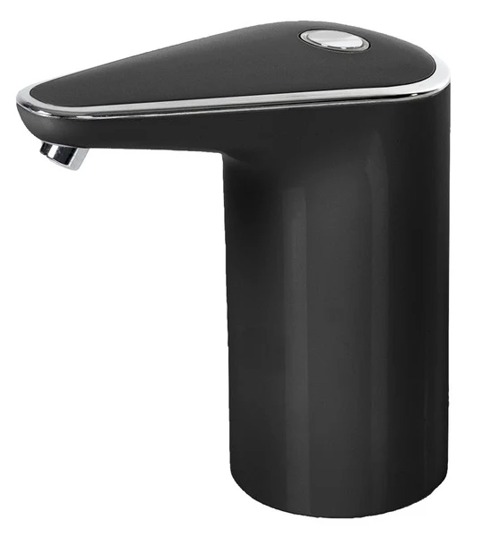 Wasserhahn, mit Akku, mobil, schwarz