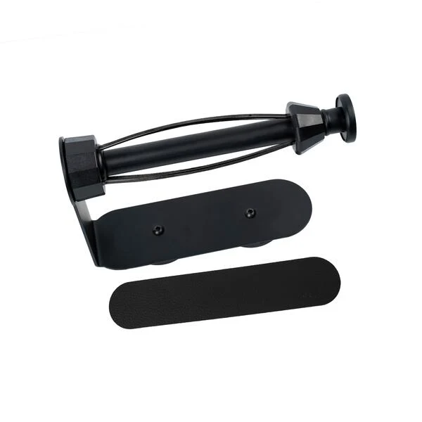 Toilettenpapierhalter, magnetisch, schwarz