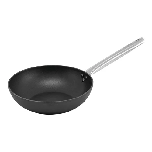 Aluminijasta ponev z neoprijemljivim premazom | Pujadas Black Pro | Ø28 x V8 cm