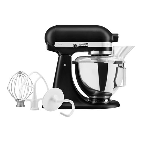KitchenAid 4,3 L planetarni mešalnik z nagibno glavo | Črn | 275 W