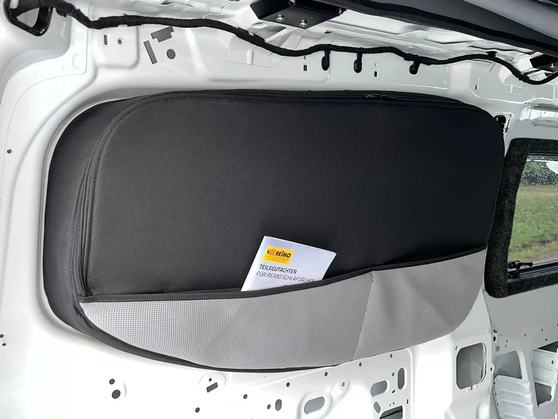 Fenstertaschen für Ford Transit Custom V710 >2023 (ohne Innenverkleidung) hinten rechts
