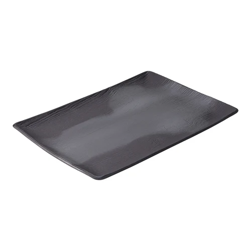 Pravokoten porcelanast krožnik z naravnim videzom | Revol | Decor | 32 x 23 x H2.4 cm
