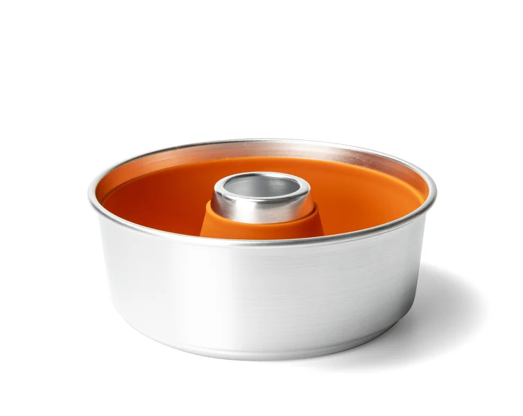 Silikonform für Camping Backofen Omnia Maxi (3 l) Ø 25 cm / H 9 cm - Orange