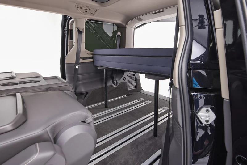 Stützfuß Set (bei 5-sitzigen Fahrzeugen) für Schlafmodul Volkswagen Multivan >202
