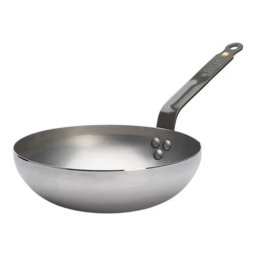 Wok iz prešanega jekla | de Buyer Mineral B | Ø24 cm