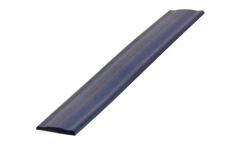 Abdeckprofil, für Kederschiene, schwarz 12mm, Meterware