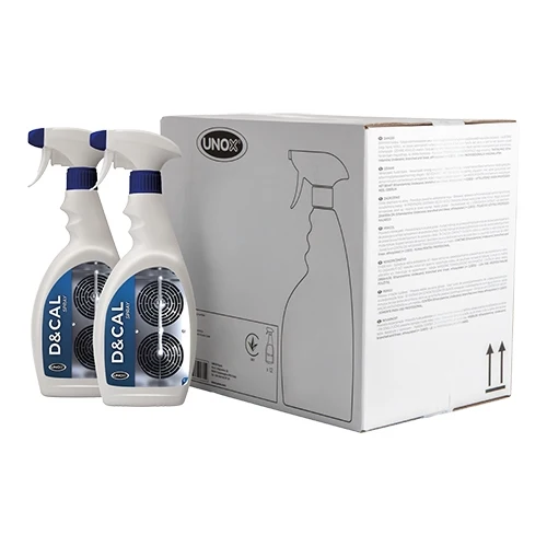 Razpršilo za odstranjevanje vodnega kamna za pečice | Unox Mind.Maps | 12 kosov | po 0.75 L
