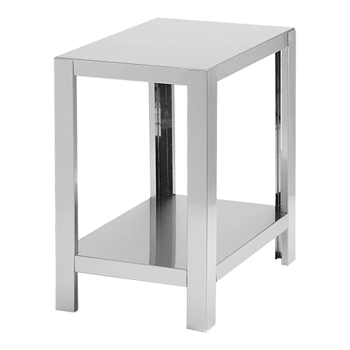 Odprto stojalo iz nerjavnega jekla s polico | Stilfer Snack 50 Solo | 38 x 65.5 x H60 cm