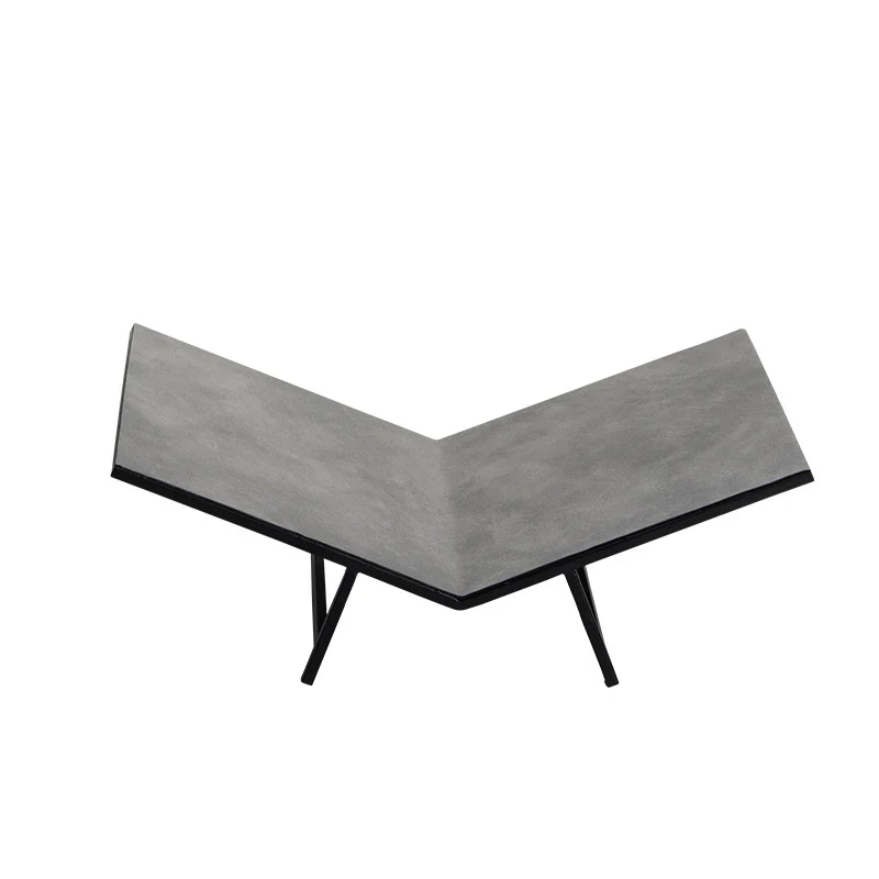 Geometrischer Betondekorativer Couchtisch