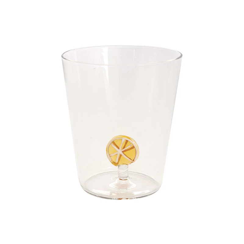 Twist & Match Glas aus Borosilikat 400ml gelb