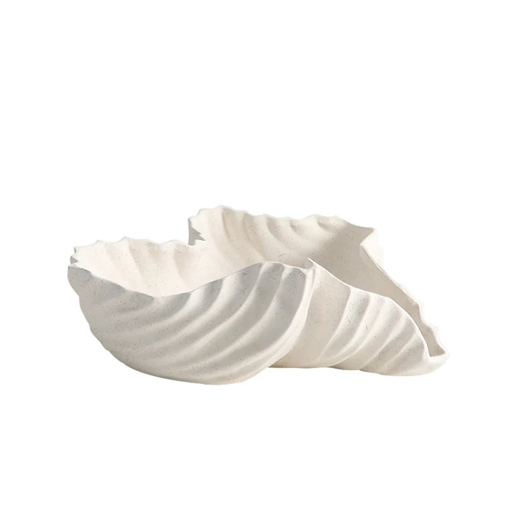 Elegante muschelförmige Dekoration