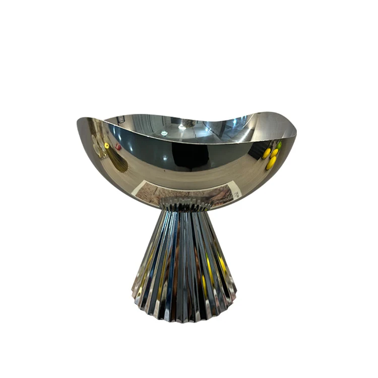 Elegante Metallmitte